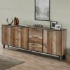 NOUVOMEUBLE Buffet 220 Cm Industriel Couleur Bois Vieilli ICARE -SoBuy Shop buffet 220 cm industriel couleur bois vieilli icare 8261501 21047087 1140x1140