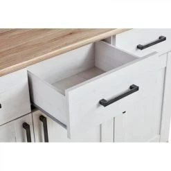 BUT Buffet 3 Portes 3 Tiroirs ROMANCE Imitation Pin/ Imitation Chêne -SoBuy Shop buffet 3 portes 3 tiroirs romance imitation pin imitation chene 9161017 23915277 1140x1140