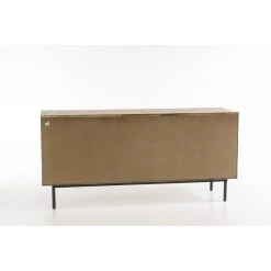 MACABANE Buffet 3 Portes Acacia Pieds Métal GINO -SoBuy Shop buffet 3 portes acacia pieds metal gino design 834003 6 1140x1140