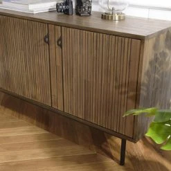 MACABANE Buffet 3 Portes Acacia Pieds Métal GINO -SoBuy Shop buffet 3 portes acacia pieds metal gino design 834003 9 1140x1140