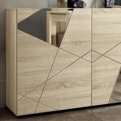 NOUVOMEUBLE Buffet 3 Portes Contemporain Couleur Chêne Clair VICTOIRE -SoBuy Shop buffet 3 portes contemporain couleur chene clair victoire 11651346 30674440 1140x1140