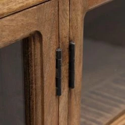 Tousmesmeubles Buffet 4 Portes Bois/Verre - TAGA -SoBuy Shop buffet 4 portes boisverre taga 10252080 26455974 1140x1140