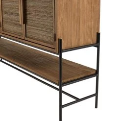 MACABANE Buffet 4 Portes En Bois De Teck Recyclé -SoBuy Shop buffet 4 portes en bois de teck recycle 501544 9 1140x1140