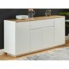 Vente-unique Buffet AMANI - 4 Portes & 1 Tiroir - MDF - Coloris: Blanc Laqué Et C... 2 Vente-unique Buffet AMANI - 4 Portes & 1 Tiroir - MDF - Coloris: Blanc Laqué Et C... -SoBuy Shop buffet amani 4 portes et 1 tiroir mdf laque blanc coloris blanc et chene 8261467 21046949 1140x1140