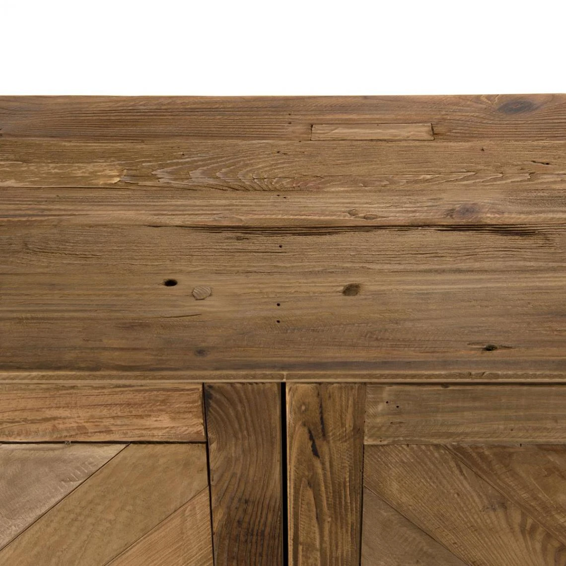 MACABANE Buffet ANDRIAN 4 Portes Bois Pin Recyclé 4 MACABANE Buffet ANDRIAN 4 Portes Bois Pin Recyclé – Image 2