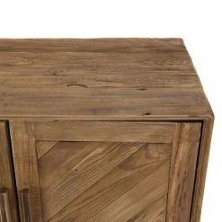 MACABANE Buffet ANDRIAN 4 Portes Bois Pin Recyclé 15 MACABANE Buffet ANDRIAN 4 Portes Bois Pin Recyclé -SoBuy Shop buffet andrian 4 portes bois pin recycle design 610408 3 1140x1140