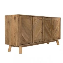MACABANE Buffet ANDRIAN 4 Portes Bois Pin Recyclé 19 MACABANE Buffet ANDRIAN 4 Portes Bois Pin Recyclé -SoBuy Shop buffet andrian 4 portes bois pin recycle design 610408 7 1140x1140