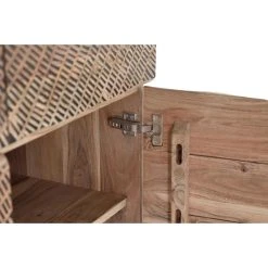 Pegane Buffet Bahut En Bois D'acacia Coloris Naturel - Longueur 200 X Profond... -SoBuy Shop buffet bahut en bois dacacia coloris naturel longueur 200 x profondeur 40 x hauteur 90 cm 11865218 31376008 1140x1140