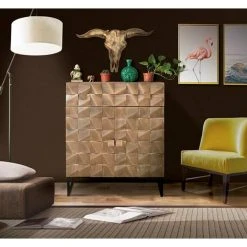 Pegane Buffet Bahut En Bois De Manguier Et Métal Coloris Marron Foncé - Lon... -SoBuy Shop buffet bahut en bois de manguier et metal coloris marron fonce longueur 80 x profondeur 42 x hauteur 92 cm 11911654 31518546 1140x1140