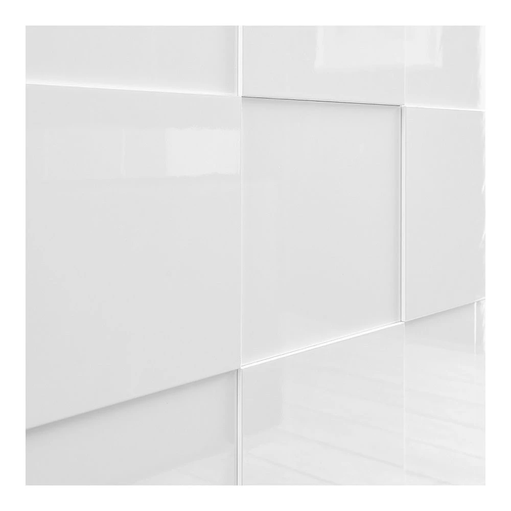 HAPPYMOBILI Buffet Blanc Laqué Brillant Design ARTIC 4 HAPPYMOBILI Buffet Blanc Laqué Brillant Design ARTIC – Image 2