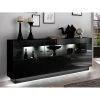 Vente-unique Buffet BLAKE - 3 Portes - LEDs - MDF - Noir -SoBuy Shop buffet blake 11928396 31578518 1140x1140