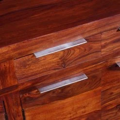 VIDAXL Buffet Bois Massif De Sesham 160 X 35 X 75 Cm - Brun 9 VIDAXL Buffet Bois Massif De Sesham 160 X 35 X 75 Cm - Brun -SoBuy Shop buffet bois massif de sesham 160 x 35 x 75 cm brun 8879633 23000143 1140x1140