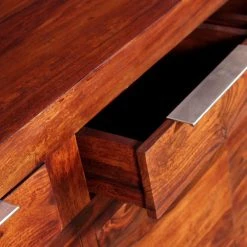 VIDAXL Buffet Bois Massif De Sesham 160 X 35 X 75 Cm - Brun 11 VIDAXL Buffet Bois Massif De Sesham 160 X 35 X 75 Cm - Brun -SoBuy Shop buffet bois massif de sesham 160 x 35 x 75 cm brun 8879633 23000147 1140x1140