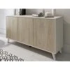 Pegane Buffet, Commode, Meuble De Rangement Coloris Chêne/blanc - Longueur 1... -SoBuy Shop buffet commode meuble de rangement coloris cheneblanc longueur 138 x profondeur 395 x hauteur 70 cm 13579104 37219504 1140x1140