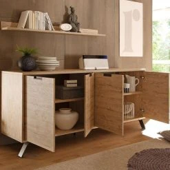 NOUVOMEUBLE Buffet Contemporain Couleur Bois Clair JACE 8 NOUVOMEUBLE Buffet Contemporain Couleur Bois Clair JACE -SoBuy Shop buffet contemporain couleur bois clair jace 10566278 27459152 1140x1140