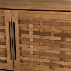 MACABANE Buffet En Bois De Teck Recyclé 2 Portes -SoBuy Shop buffet en bois de teck recycle 2 portes 501582 4 1140x1140