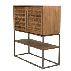 MACABANE Buffet En Bois De Teck Recyclé 2 Portes -SoBuy Shop buffet en bois de teck recycle 2 portes 501582 8 1140x1140