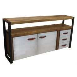3S. X Home Buffet En Bois Et Métal CHRISIS