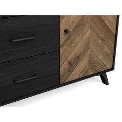 Pegane Buffet En Mélamine Effet Bois à Chevrons Avec Pieds En ABS Noir - Lo... 10 Pegane Buffet En Mélamine Effet Bois à Chevrons Avec Pieds En ABS Noir - Lo... -SoBuy Shop buffet en melamine effet bois a chevrons avec pieds en abs noir longueur 1805 x profondeur 40 x hauteur 81 cm 14074712 39089314 1140x1140