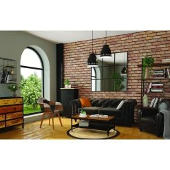 3S. X Home Buffet En Métal 1 Porte Et 2 Tiroirs FABER