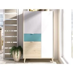 Vente-unique Buffet Haut BICA - 3 Portes 1 Tiroir - Multicolore -SoBuy Shop buffet haut bica 3 portes 1 tiroir multicolore 8273719 21088689 1140x1140