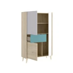 Vente-unique Buffet Haut BICA - 3 Portes 1 Tiroir - Multicolore -SoBuy Shop buffet haut bica 3 portes 1 tiroir multicolore 8273719 21088695 1140x1140