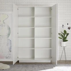 NOUVOMEUBLE Buffet Haut Design Laqué Blanc Brillant JUNON 2 -SoBuy Shop buffet haut design laque blanc brillant junon 2 12092450 32075080 1140x1140