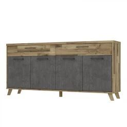 BUT Buffet L.203,9 RICCIANO Imitation Chêne Et Béton 9 BUT Buffet L.203,9 RICCIANO Imitation Chêne Et Béton -SoBuy Shop buffet l2039 ricciano imitation chene et beton 11276748 29444638 1140x1140