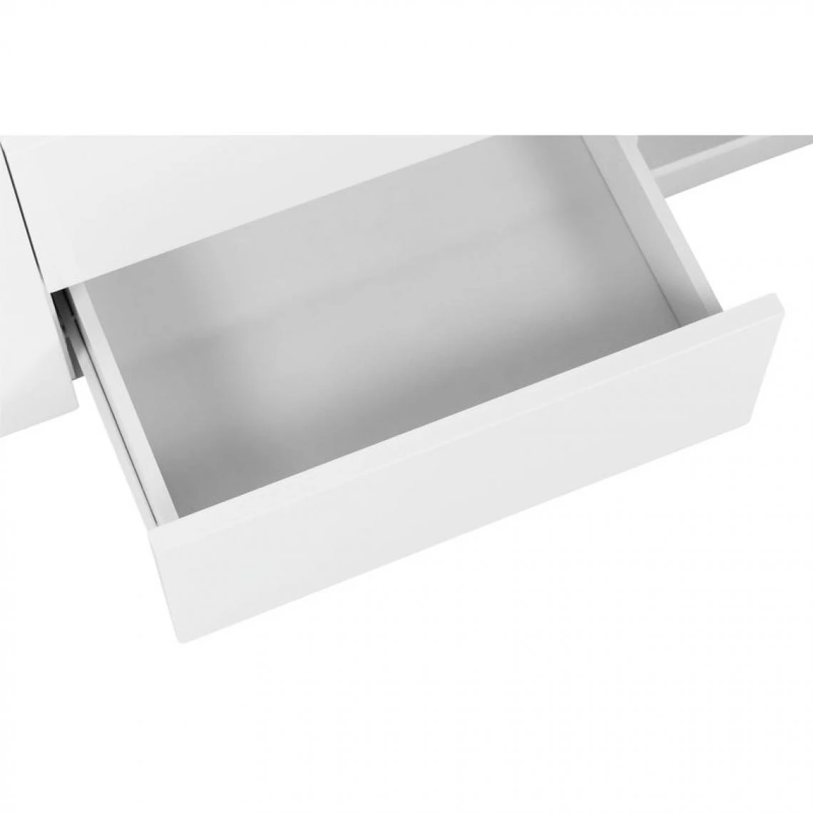 BUT Buffet LED 3 Portes 3 Tiroirs COLORS Blanc 5 BUT Buffet LED 3 Portes 3 Tiroirs COLORS Blanc – Image 3