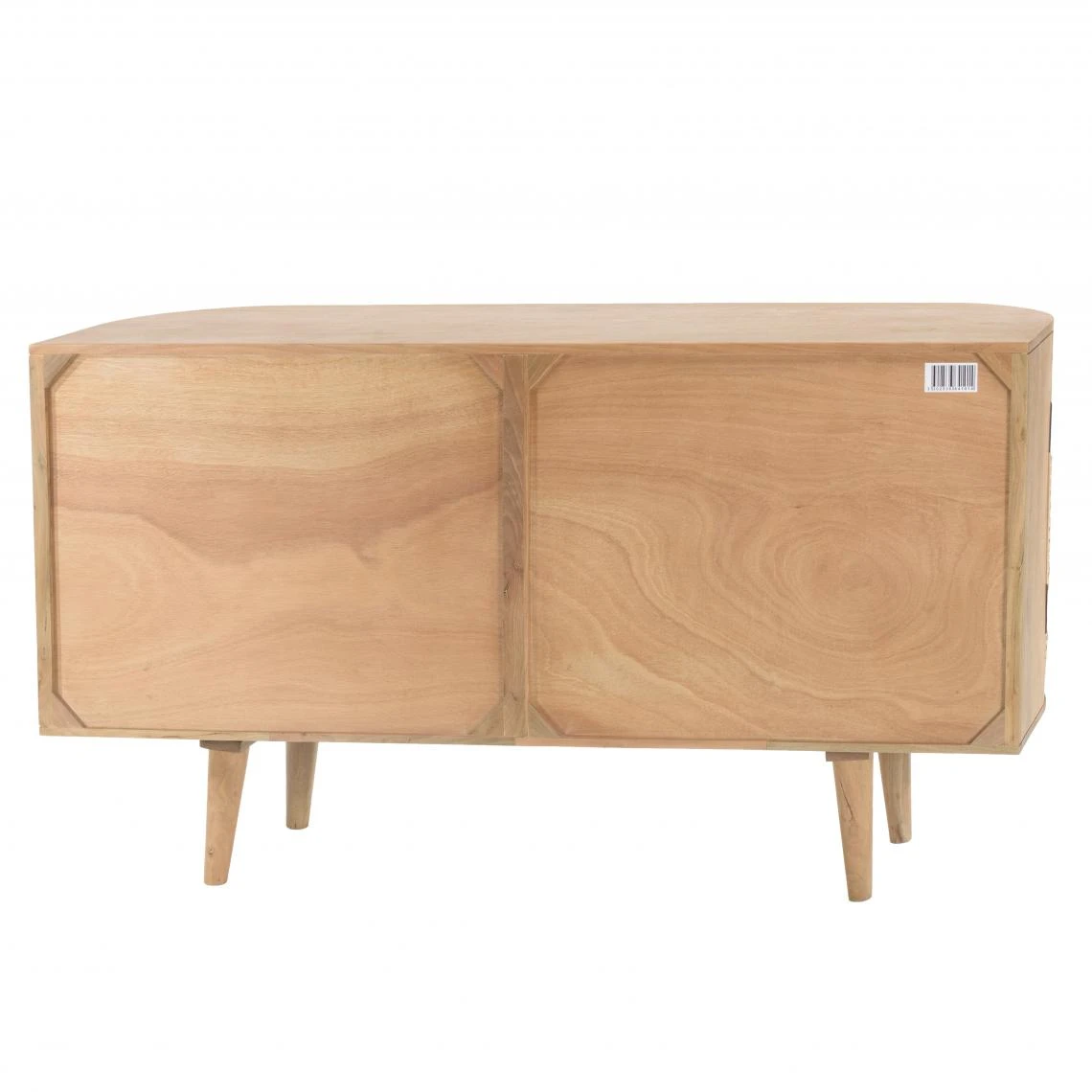 MACABANE Buffet Marron 2 Portes 3 Tiroirs Bois De Jamelonier Et Cannage ISA 11 MACABANE Buffet Marron 2 Portes 3 Tiroirs Bois De Jamelonier Et Cannage ISA – Image 9