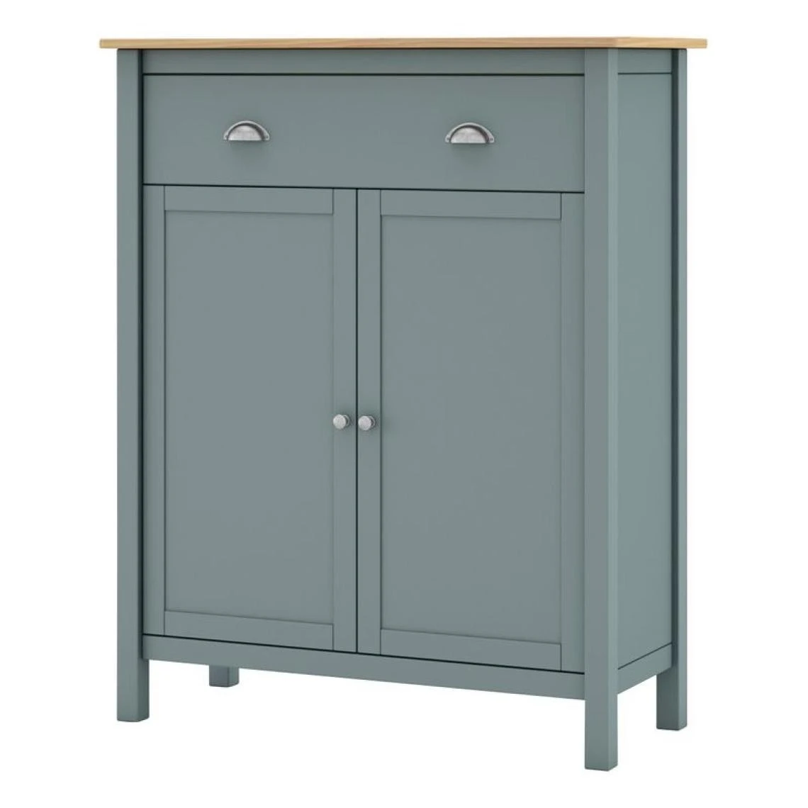 BUT Buffet Parisien MISTI Kaki Imitation Chêne 5 BUT Buffet Parisien MISTI Kaki Imitation Chêne – Image 3