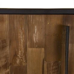 MACABANE Buffet SIXTINE 2 Portes Et 1 Étagère Bois Teck Recyclé Et Métal 27 MACABANE Buffet SIXTINE 2 Portes Et 1 Étagère Bois Teck Recyclé Et Métal -SoBuy Shop buffet sixtine 2 portes et 1 tagere bois teck recycle et metal 3197536 4 1140x1140