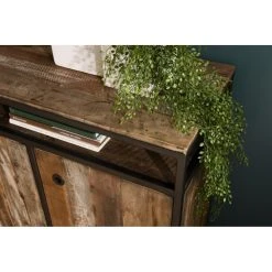 MACABANE Buffet SIXTINE 3 Portes Et 1 Étagère Bois Teck Recyclé Acacia Mahog... 37 MACABANE Buffet SIXTINE 3 Portes Et 1 Étagère Bois Teck Recyclé Acacia Mahog... -SoBuy Shop buffet sixtine 3 portes et 1 tagere bois teck recycle acacia mahogany et metal 3197520 3 1140x1140 1