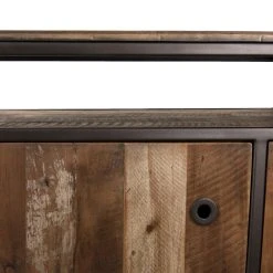 MACABANE Buffet SIXTINE 3 Portes Et 1 Étagère Bois Teck Recyclé Acacia Mahog... 38 MACABANE Buffet SIXTINE 3 Portes Et 1 Étagère Bois Teck Recyclé Acacia Mahog... -SoBuy Shop buffet sixtine 3 portes et 1 tagere bois teck recycle acacia mahogany et metal 3197520 4 1140x1140 1