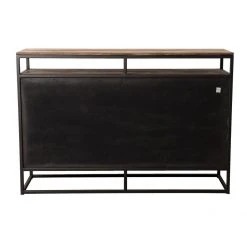 MACABANE Buffet SIXTINE 3 Portes Et 1 Étagère Bois Teck Recyclé Acacia Mahog... 33 MACABANE Buffet SIXTINE 3 Portes Et 1 Étagère Bois Teck Recyclé Acacia Mahog... -SoBuy Shop buffet sixtine 3 portes et 1 tagere bois teck recycle acacia mahogany et metal 3197520 7 1140x1140