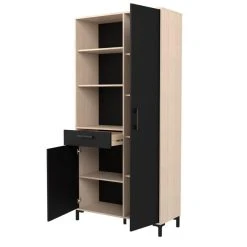 BUT Buffet STUDIO Chêne Jackson Et Noir 10 BUT Buffet STUDIO Chêne Jackson Et Noir -SoBuy Shop buffet studio 3411 chene jackson et noir 11784870 31117862 1140x1140