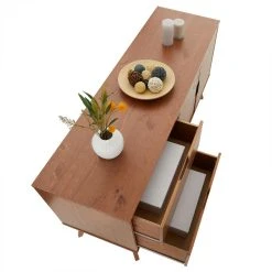 IDIMEX Buffet TIVOLI, 2 Tiroirs Et 2 Portes, Finition Brun Foncé -SoBuy Shop buffet tivoli 2 tiroirs et 2 portes finition brun fonce 11749590 30992432 1140x1140