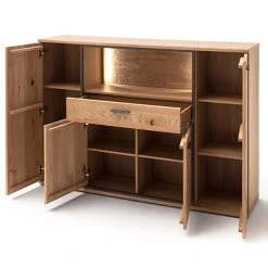 Pegane Buffet / Vaisselier Coloris Chêne Noueux - Longueur 165 X Hauteur 115... 6 Pegane Buffet / Vaisselier Coloris Chêne Noueux - Longueur 165 X Hauteur 115... -SoBuy Shop buffet vaisselier coloris chene noueux longueur 165 x hauteur 115 x profondeur 37 cm 10883780 28419236 1140x1140