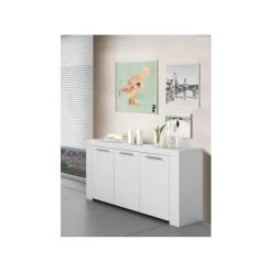 Usinestreet Buffet WENDY 3 Portes L144cm - Blanc -SoBuy Shop buffet wendy 3 portes l144cm blanc 8794849 22726693 1140x1140