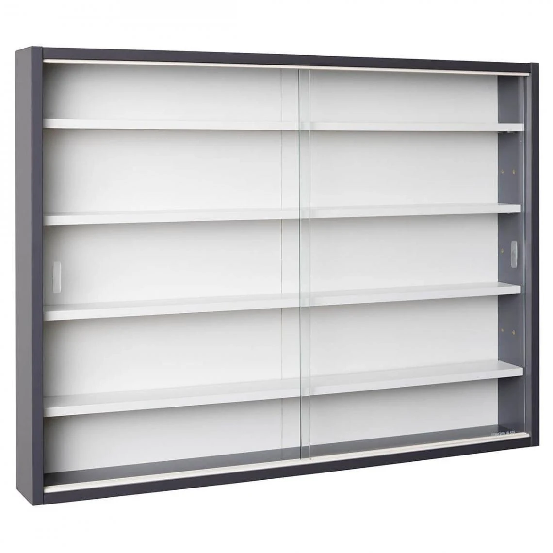 Altobuy COLLECT - Vitrine Murale 5 Compartiments Grise Et Blanche 3 Altobuy COLLECT - Vitrine Murale 5 Compartiments Grise Et Blanche