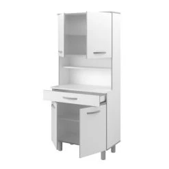 EKIPA Buffet De Cuisine Blanc Mat - L 80 Cm - READY -SoBuy Shop ekipa buffet de cuisine blanc mat l 80 cm ready 11518516 30170498 1140x1140