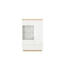 Hucoco ELOIS - Vitrine Double Style Scandinave Salon/cabinet - 153x98x41 - 2 ... -SoBuy Shop elois vitrine double style scandinave saloncabinet 153x98x41 2 portestiroir meuble de salon blanc 9722310 25173252 1140x1140