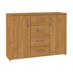 Hucoco ELTON | Commode Buffet Style Moderne Salon Séjour Chambre | 110x80x35...