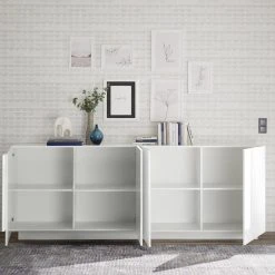 NOUVOMEUBLE Enfilade 240 Cm Blanc Laqué Design JUNON 2 -SoBuy Shop enfilade 240 cm blanc laque design junon 2 12088062 32059880 1140x1140