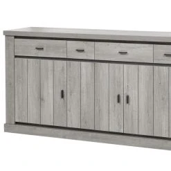 NOUVOMEUBLE Enfilade 250 Cm Contemporaine Couleur Bois Gris MATHIAS 9 NOUVOMEUBLE Enfilade 250 Cm Contemporaine Couleur Bois Gris MATHIAS -SoBuy Shop enfilade 250 cm contemporaine couleur bois gris mathias 13798180 38150312 1140x1140