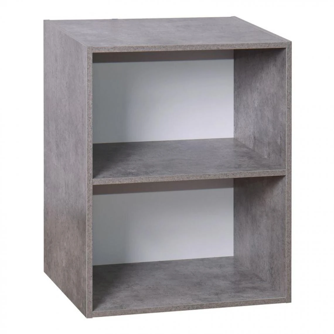 BUT Etagère 2 Cases POYANG 3 Imitation Béton 4 BUT Etagère 2 Cases POYANG 3 Imitation Béton – Image 2