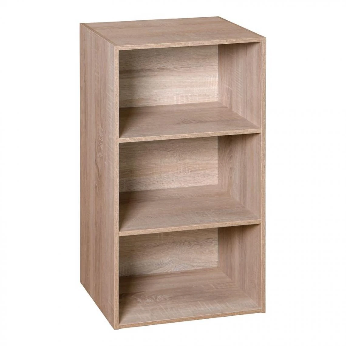 BUT Etagère 3 Cases POYANG 3 Imitation Chêne 4 BUT Etagère 3 Cases POYANG 3 Imitation Chêne – Image 2