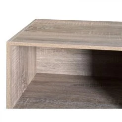 BUT Etagère 4 Cases POYANG 3 Imitation Chêne Foncé -SoBuy Shop etagere 4 cases poyang 3 imitation chene fonce 11340336 29626206 1140x1140