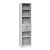 Pegane Etagère, Bibliothèque Enfant 2 Tiroirs Coloris Blanc, Rechampis Tei... 2 Pegane Etagère, Bibliothèque Enfant 2 Tiroirs Coloris Blanc, Rechampis Tei... -SoBuy Shop etagere bibliotheque enfant 2 tiroirs coloris blanc rechampis teinte beton gris clair longueur 48 x hauteur 197 x profondeur 40 cm 13957042 38670594 1140x1140