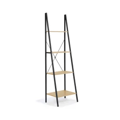 Idmarket Etagère échelle 4 Niveaux DETROIT Design Industriel -SoBuy Shop etagere echelle detroit design industriel 1